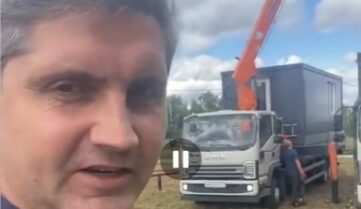 ООО «Черный хлеб»: Приехал наш дом для проведения мастерклассов