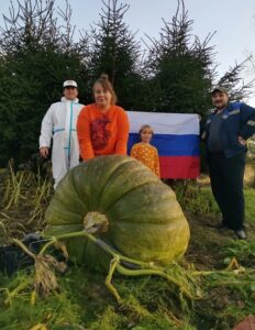 Когда Матушка-Земля отвечает взаимностью: Самые большие в стране кабачок и тыкву вырастили в Псковской области